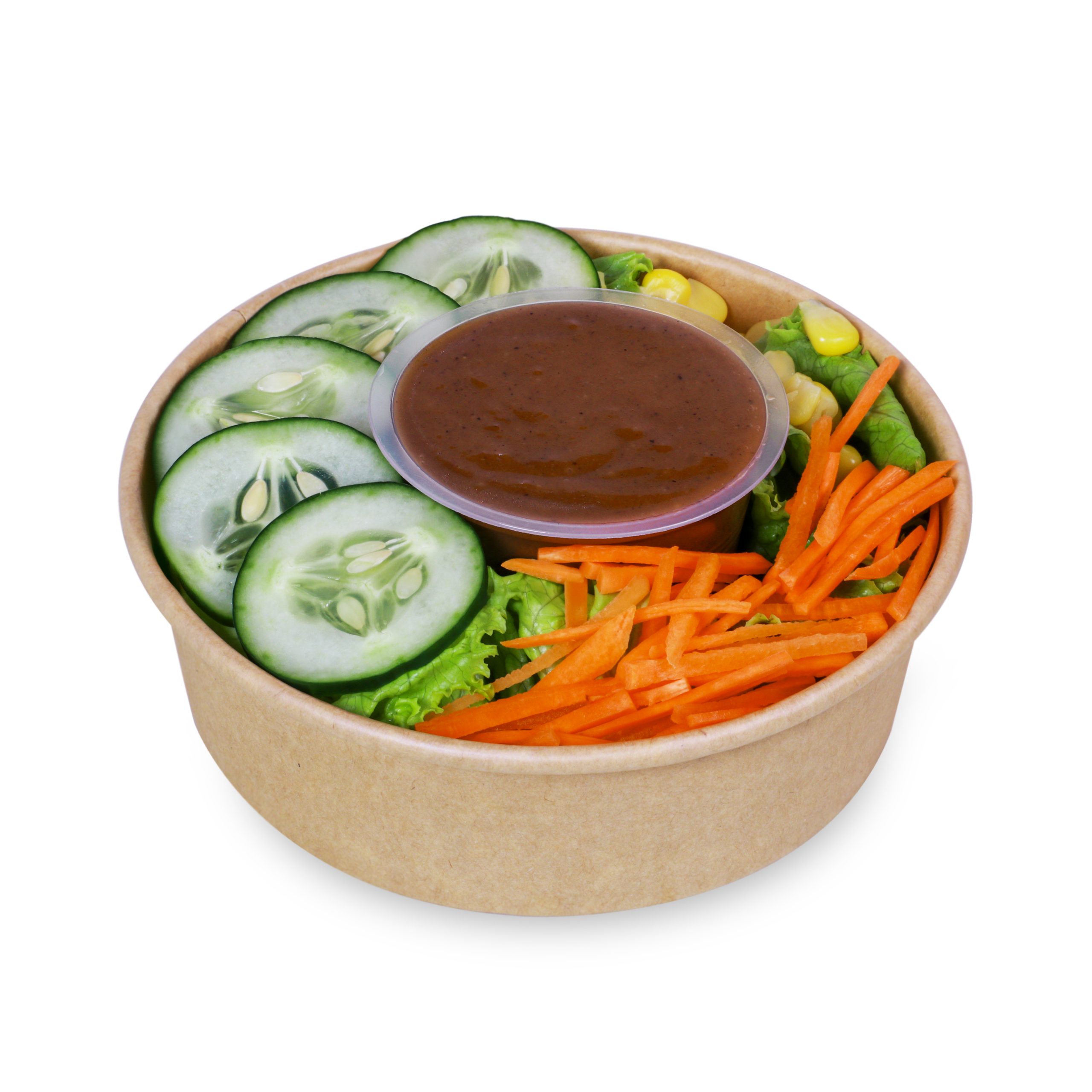 VEGETABLE SALAD WITH BALSAMIC VINAIGRETTE